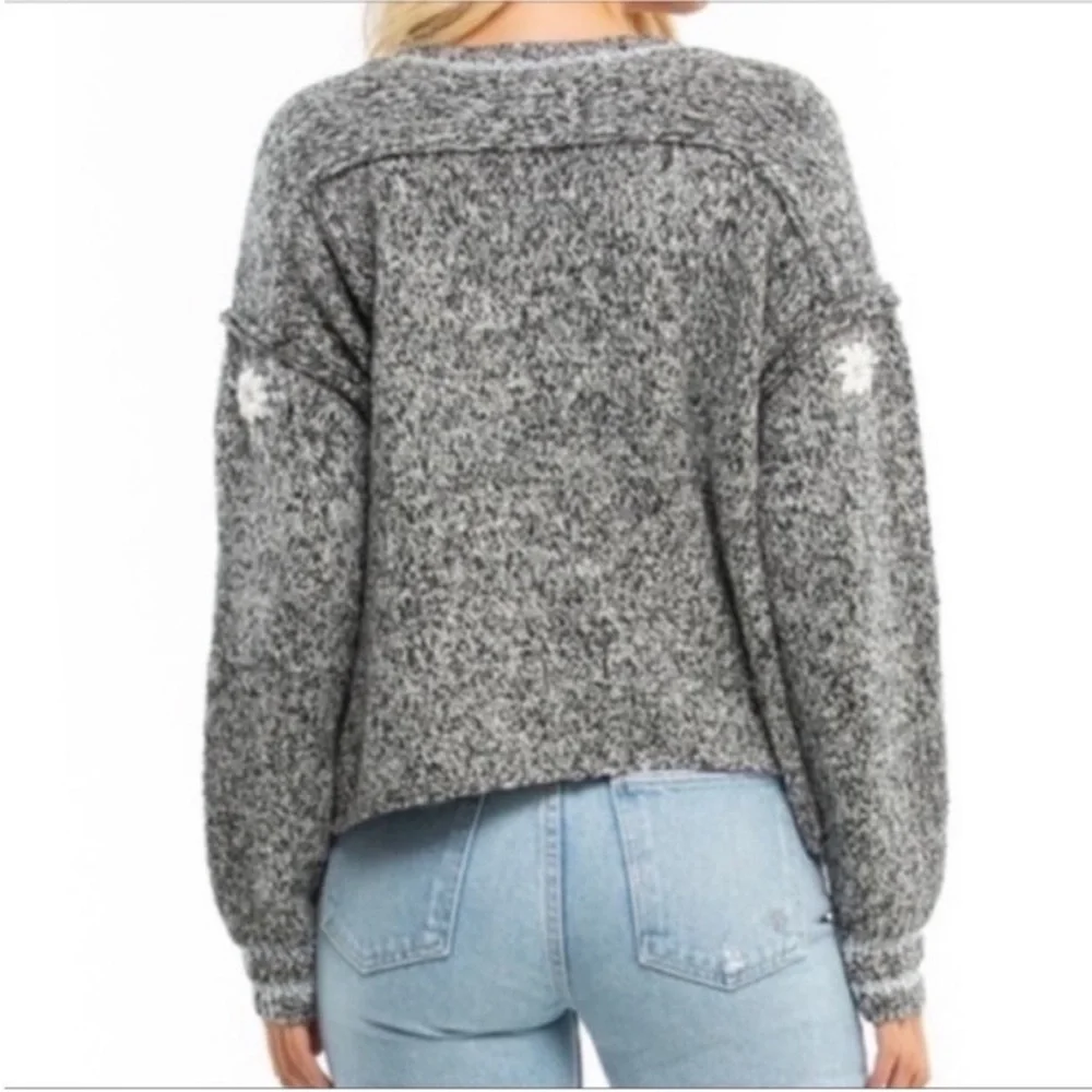 WILDFOX flower field Lewis sweater NEW